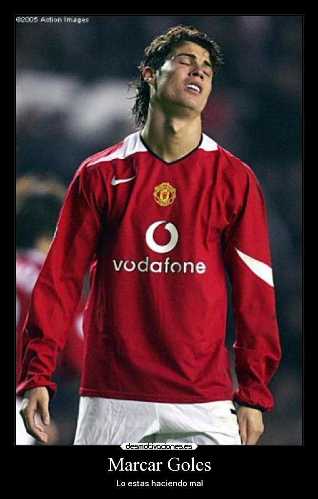 Marcar Goles - Lo estas haciendo mal