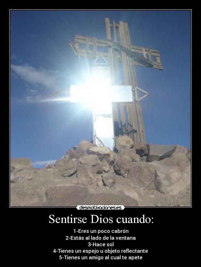 carteles dios joder mediante reflejo objetos reflectantes lianer desmotivaciones