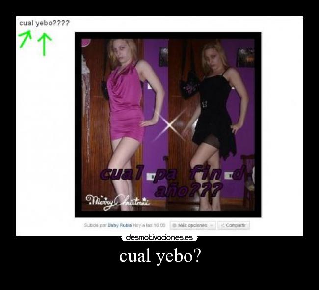 cual yebo? -