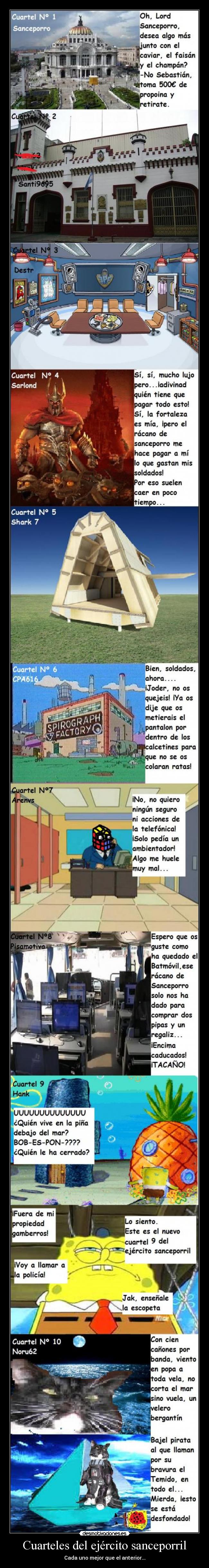 Cuarteles del ejército sanceporril -