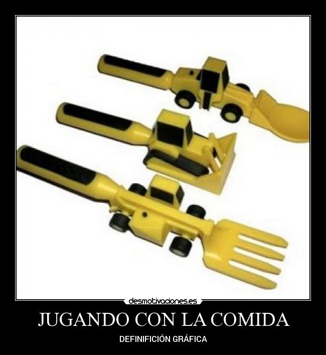 JUGANDO CON LA COMIDA -