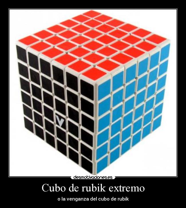 Cubo de rubik extremo -