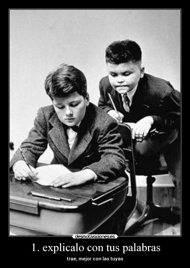 1. explicalo con tus palabras - 