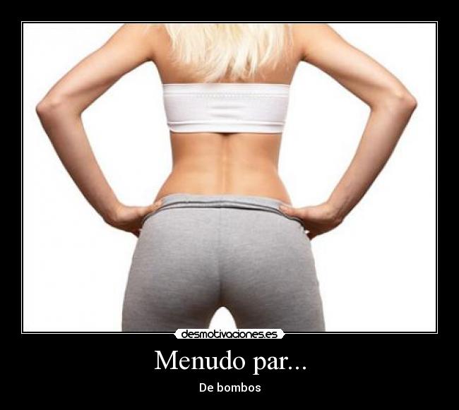 Menudo par... - De bombos