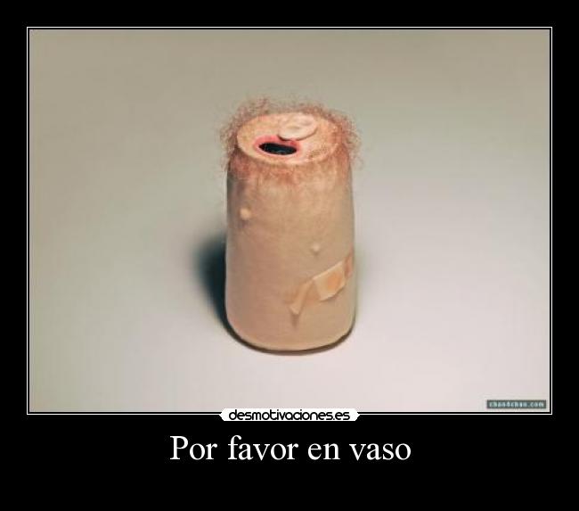 Por favor en vaso - 