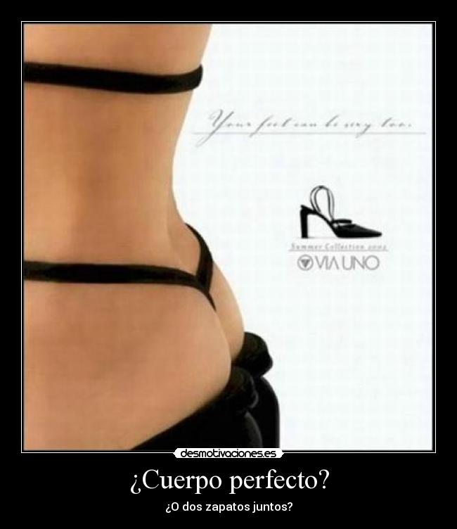 ¿Cuerpo perfecto? -