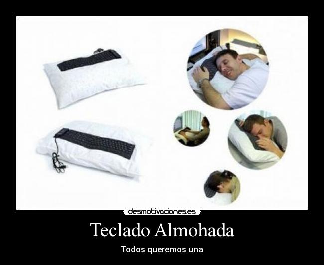 Teclado Almohada -