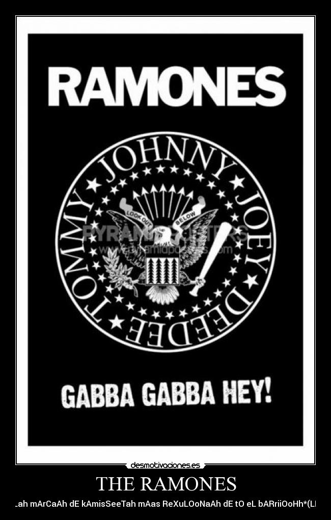 THE RAMONES - 