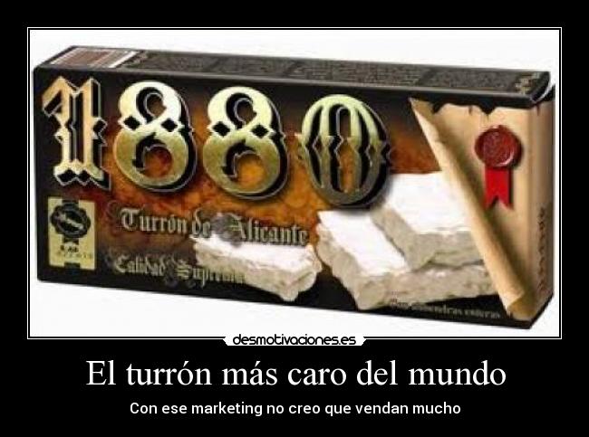 El turrón más caro del mundo - 