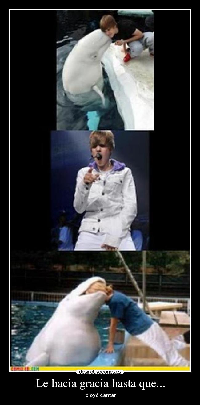 Le hacia gracia hasta que... -