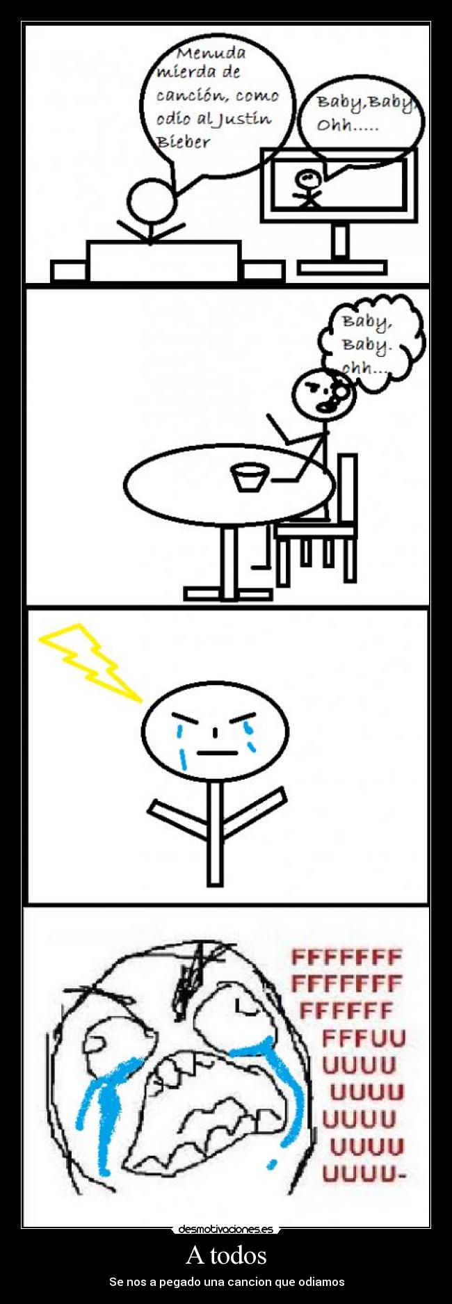A todos - Se nos a pegado una cancion que odiamos