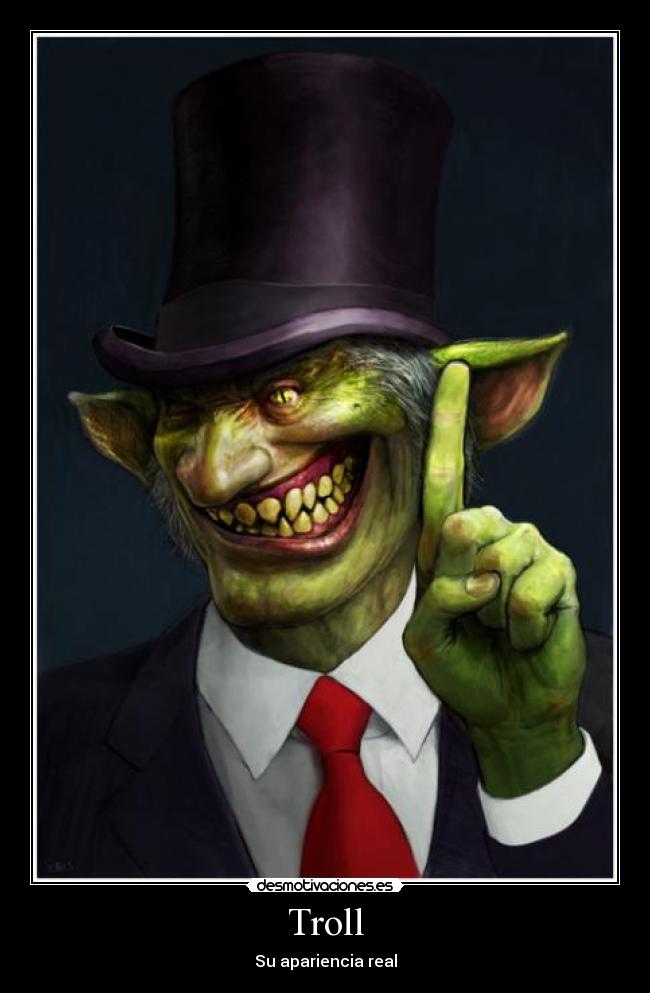 Troll - Su apariencia real