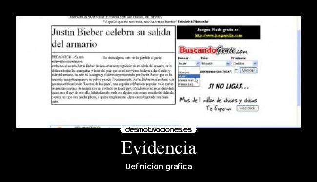 Evidencia -