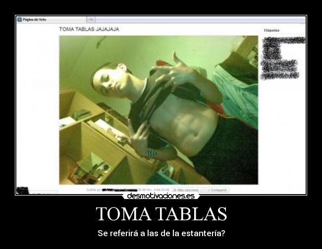 TOMA TABLAS - 