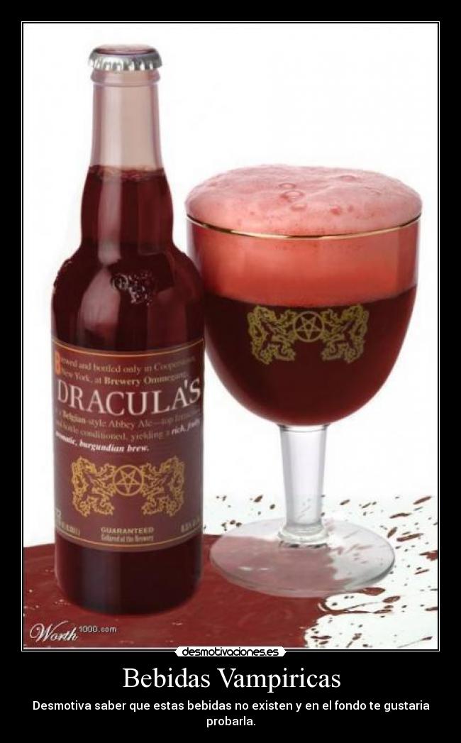 Bebidas Vampiricas -