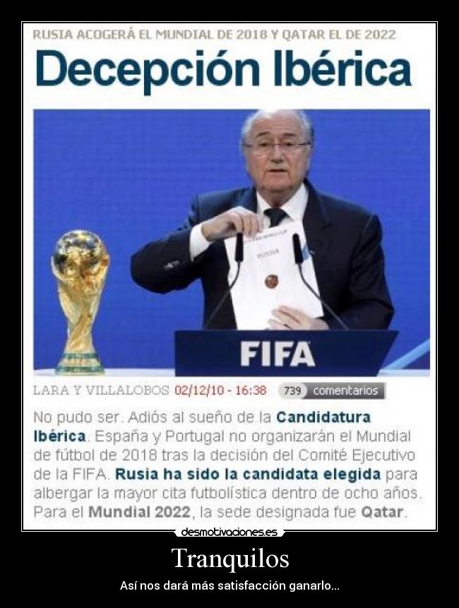 carteles ganar espana mundial futbol iberica candidato desmotivaciones