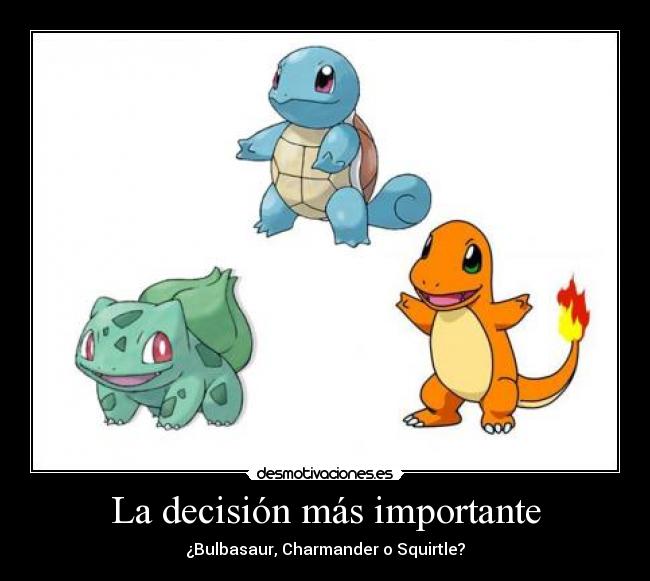 La decisión más importante -