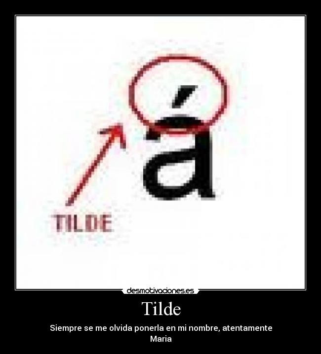 Tilde -