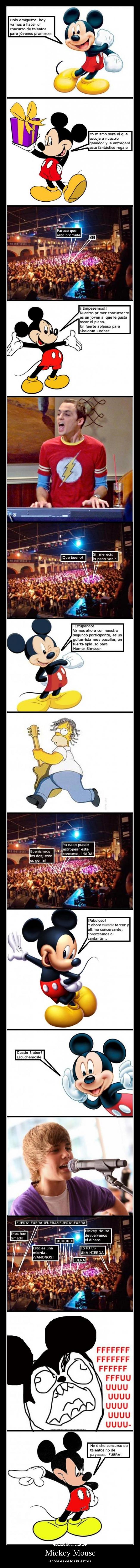 Mickey Mouse - ahora es de los nuestros