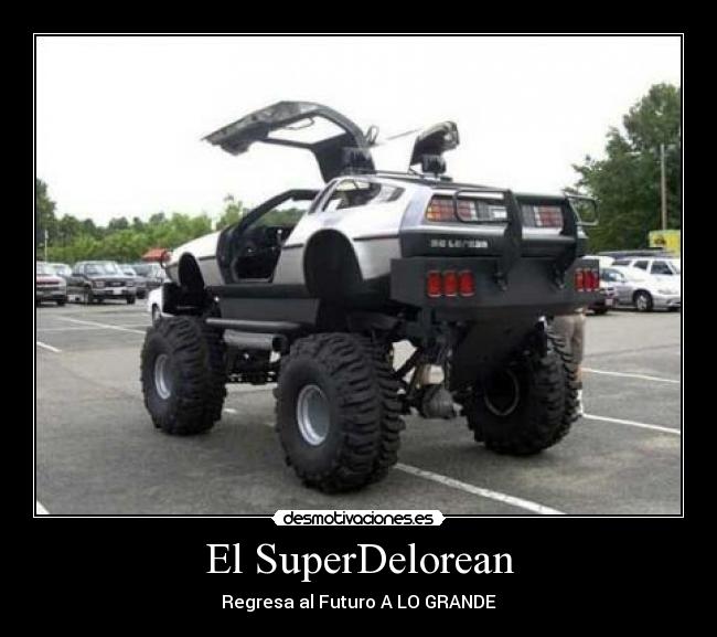 El SuperDelorean -