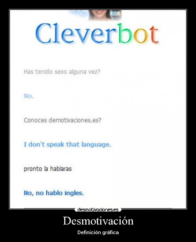 carteles clever bot desmotivaciones