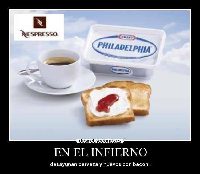 carteles desayuno celestial desmotivaciones