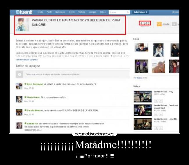 ¡¡¡¡¡¡¡¡¡¡Matádme!!!!!!!!!! -  ¡¡¡¡¡¡¡Por favor !!!!!!!