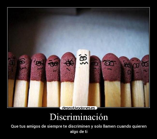 Discriminación -