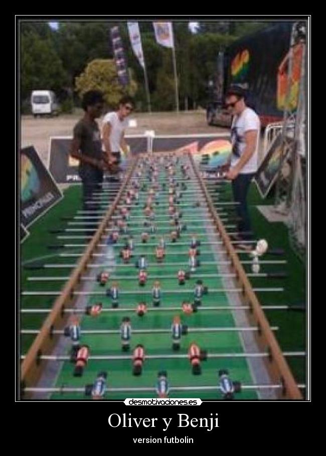 Oliver y Benji - version futbolin