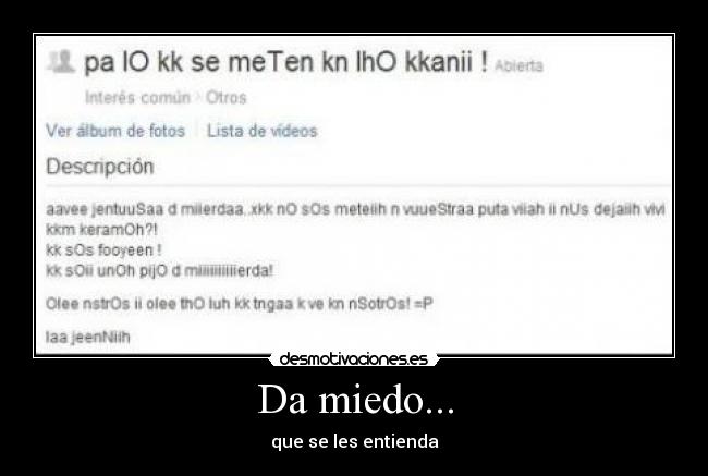 carteles miedo canis desmotivaciones