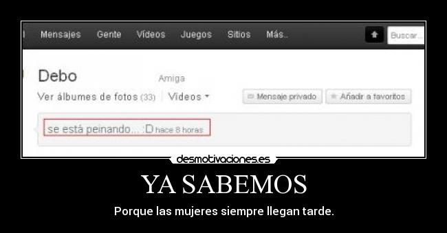 YA SABEMOS -