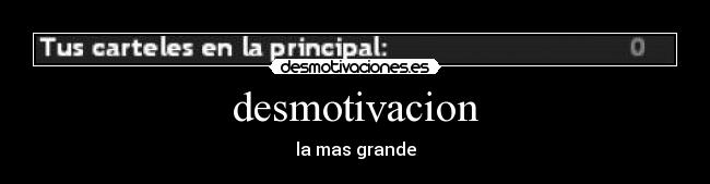 desmotivacion -