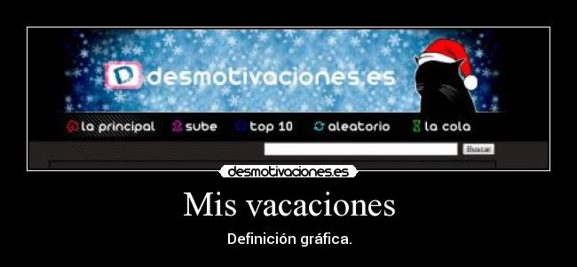 Mis vacaciones - 