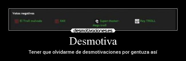 Desmotiva -