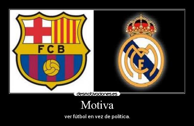 carteles real madrid barcelona futbol desmotivaciones
