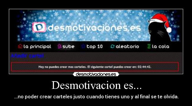 Desmotivacion es... - 