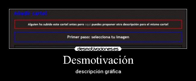Desmotivación -