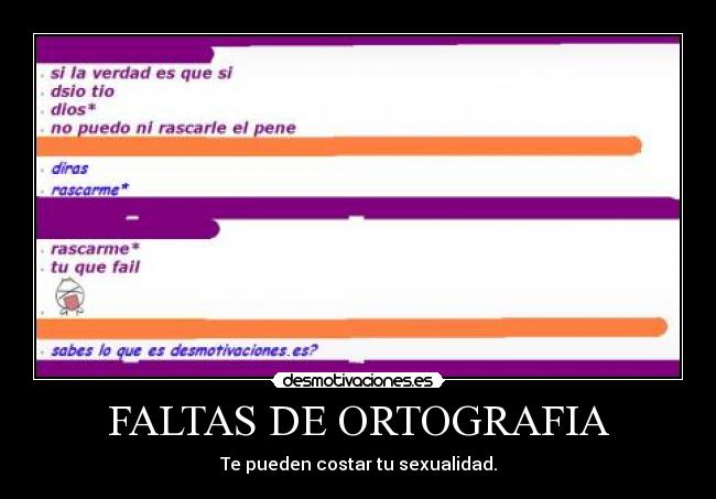 FALTAS DE ORTOGRAFIA -