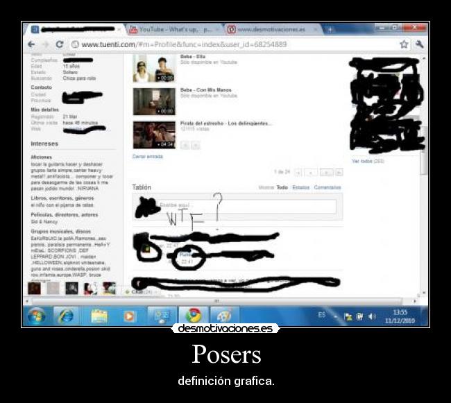 Posers - definición grafica.