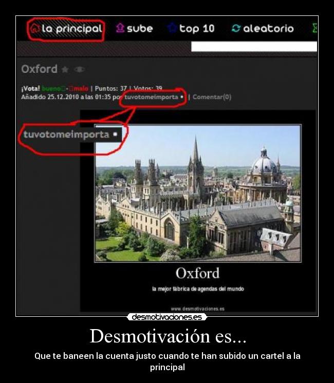 Desmotivación es... -