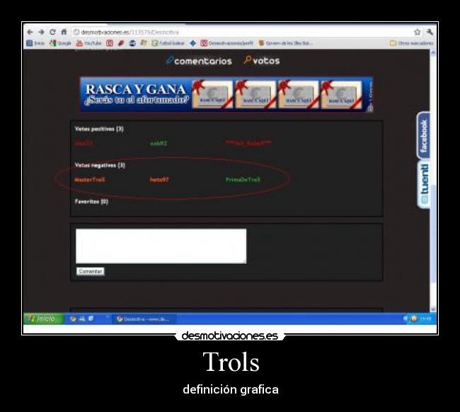 Trols - definición grafica