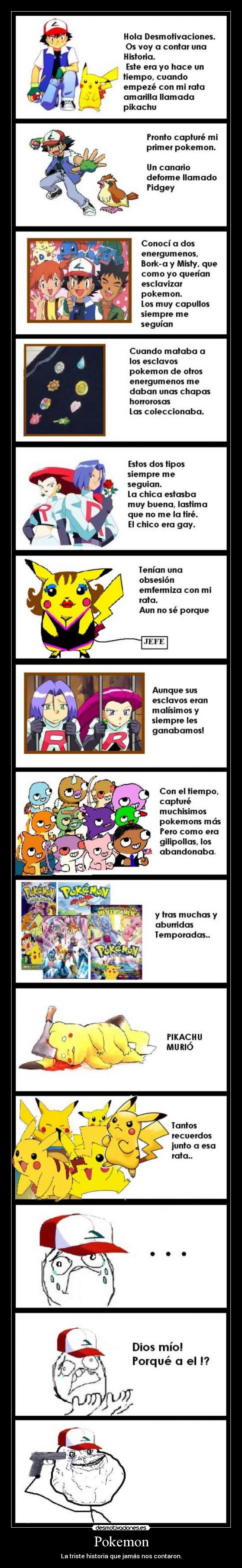 Pokemon - La triste historia que jamás nos contaron.