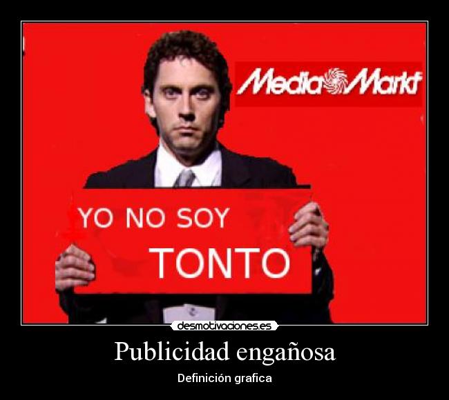 carteles publicidad enganosa desmotivaciones