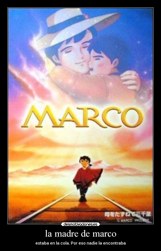 la madre de marco - 