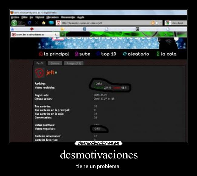 desmotivaciones - tiene un problema 