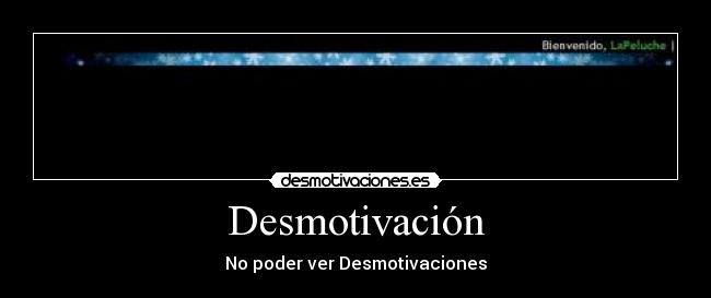 Desmotivación - 