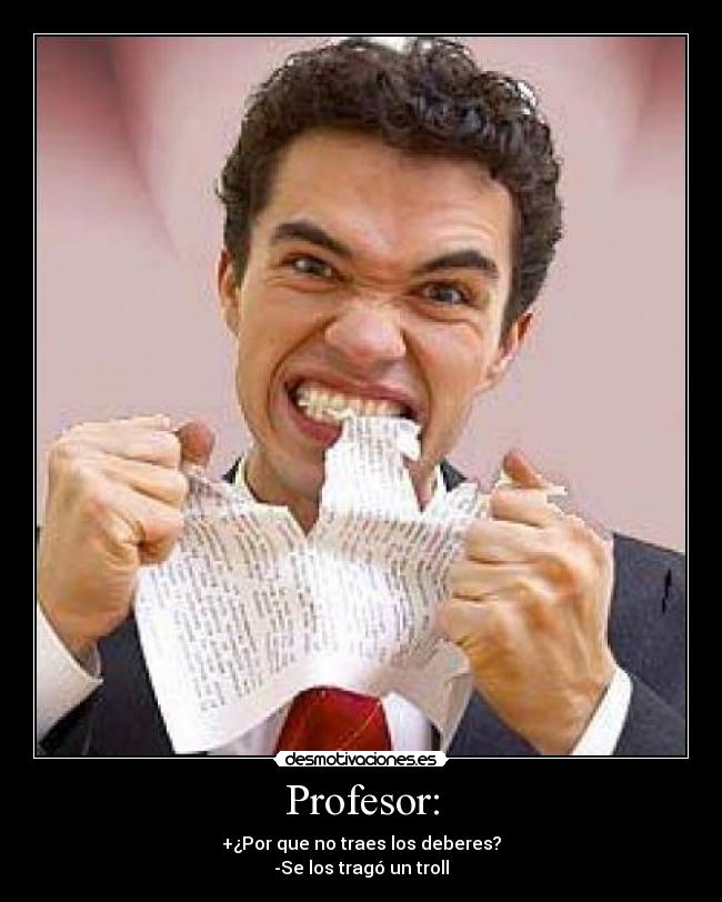 Profesor: - 