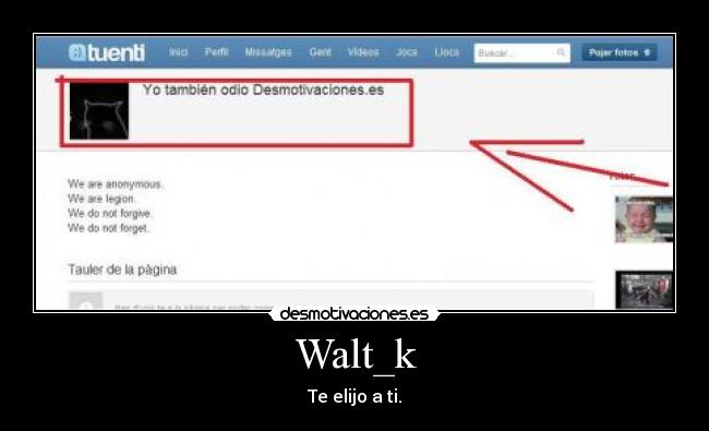 Walt_k - Te elijo a ti.