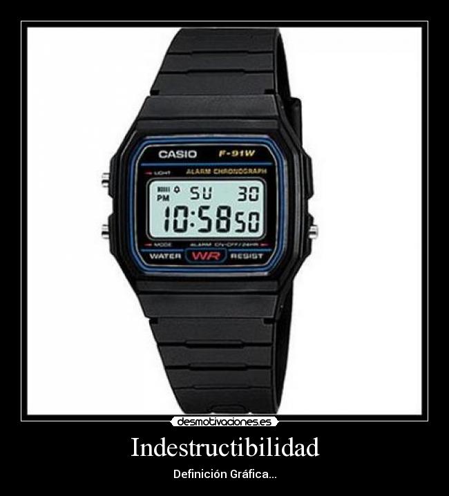 Indestructibilidad - Definición Gráfica...