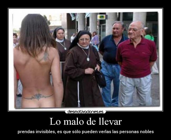 Lo malo de llevar - 